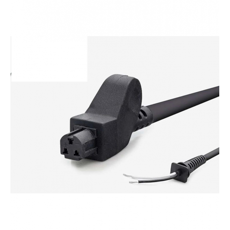 Dell 3 pin notebook adaptör tamir kablosu dişi 3 pin dell notebook adaptör tamir kablosu