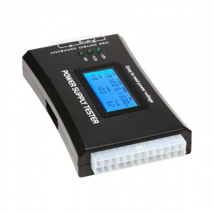 Dijital ekranlı power supply arıza tesbit cihazı