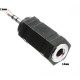 Dişi 3.5 mm erkek 2.5 mm jack  kulaklık çevirici adaptör