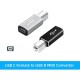 Dişi Typec erkek yazıcı çevirici dişi type-c erkek yazıcı dişi type-c erkek usb b çevirici