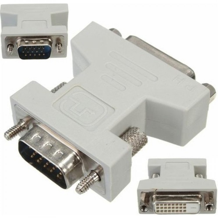 Dişi dvi erkek vga 24+1 dvi vga çevirici erkek vga dişi dvi 24+1 çevirici