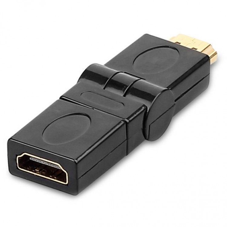 Dişi erkek 360 derece hdmi çevirici oynar başlıklı hdmi çevirici