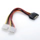 Dişi ide power erkek sata power 2x dişi molex erkek sata power kablo Dişi ide power erkek sata power 2x dişi molex erkek sata power kablo