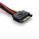 Dişi ide power erkek sata power 2x dişi molex erkek sata power kablo Dişi ide power erkek sata power 2x dişi molex erkek sata power kablo
