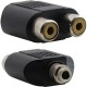 Dişi stereo rca dişi çevirici 2x rca dişi aux dişi jack 3.5 mm dişi 2 rca dişi jack