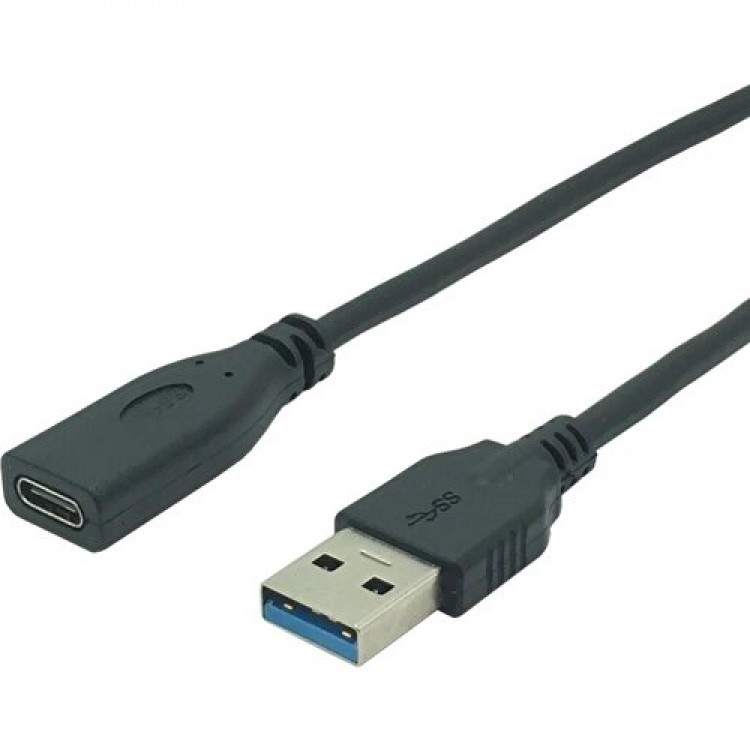 Dişi typec usb erkek kablo 20 cm typec dişi usb erkek kablo