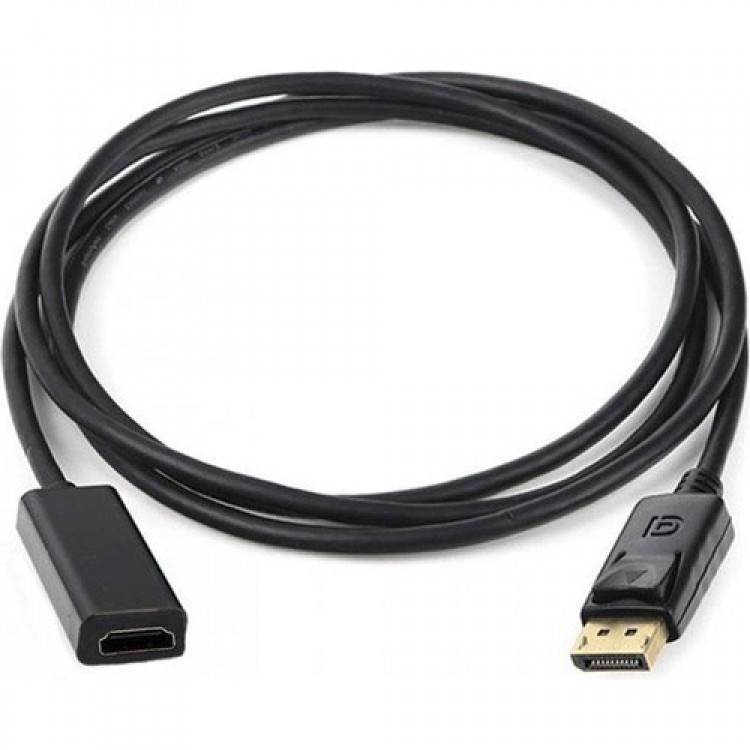 Display port to hdmı kablo -display erkek hdmi dişi kablo 1m