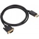 Displayport vga kablo 1.8 metre dp vga kablo