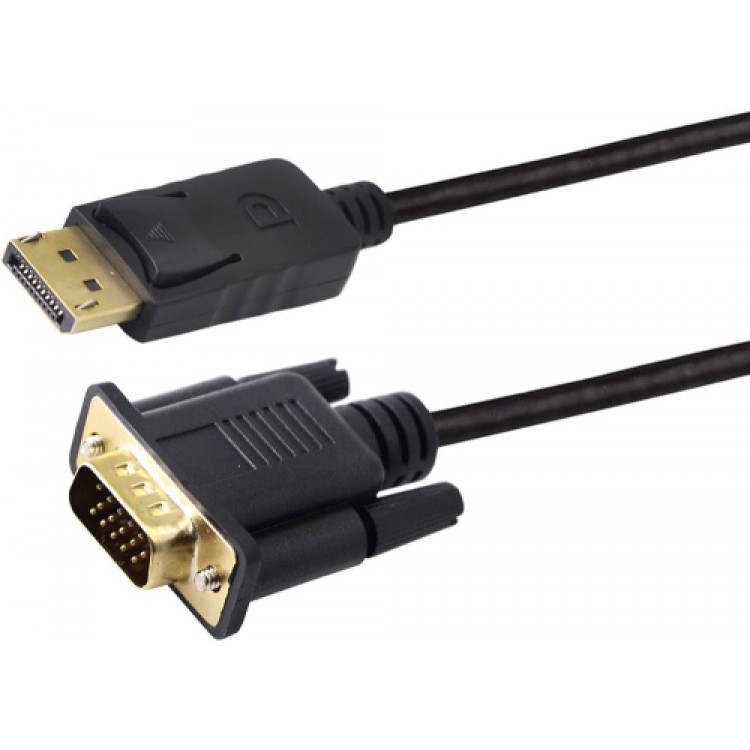 Displayport vga kablo 1.8 metre dp vga kablo Displayport vga kablo 1.8 metre dp vga kablo