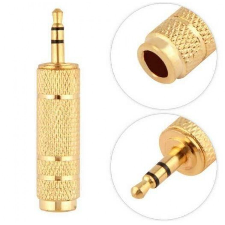Erkek 3.5 mm dişi 6.3 mm metal jack gold gitar jack 3.5 mm jack çevirivi 6.3 mm dişi 3.5 mm erkek jack Erkek 3.5 mm dişi 6.3 mm metal jack gold gitar jack 3.5 mm jack çevirivi 6.3 mm dişi 3.5 mm erkek jack
