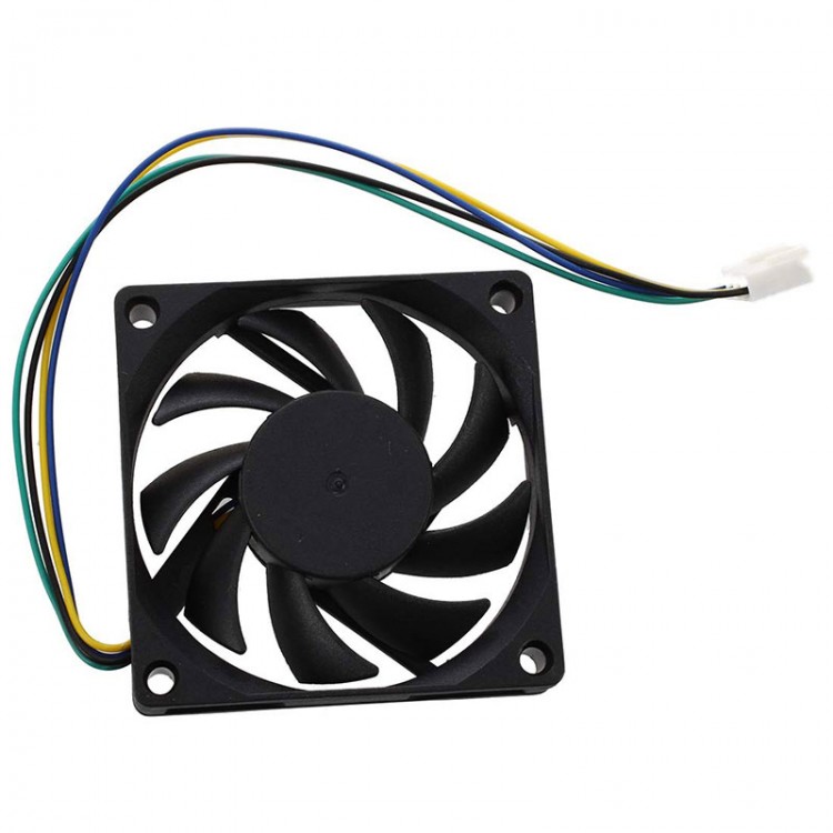 Fan DC 12v 8 cm 4pin fan 8x8x1.5cm fan 4 pinli 8cm fan