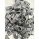 Gri rj45 kılıf gri cat6 kılıf gri cat5 kılıf 100 adet