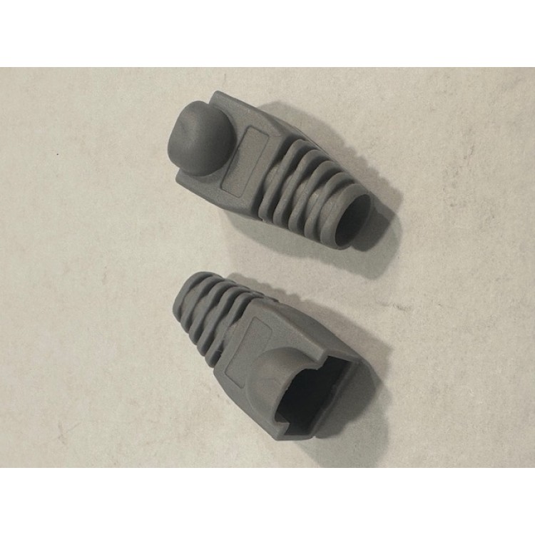 Gri rj45 kılıf gri cat6 kılıf gri cat5 kılıf 100 adet
