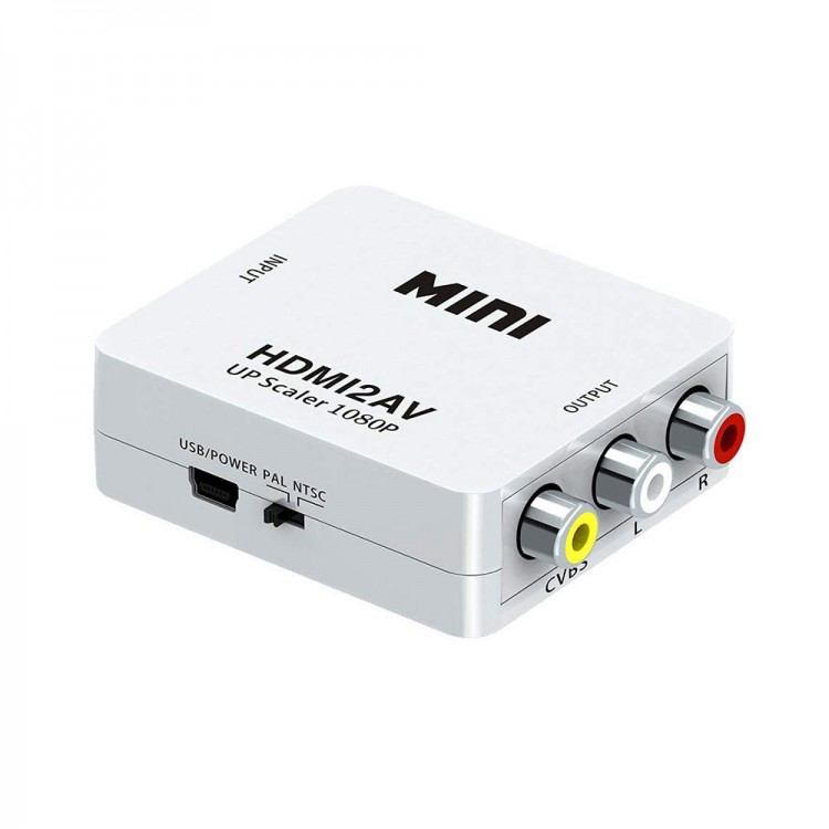 HDMI to RCA Çevirici hdmı den rca ya ses ve görüntü aktarma HDMI2AV