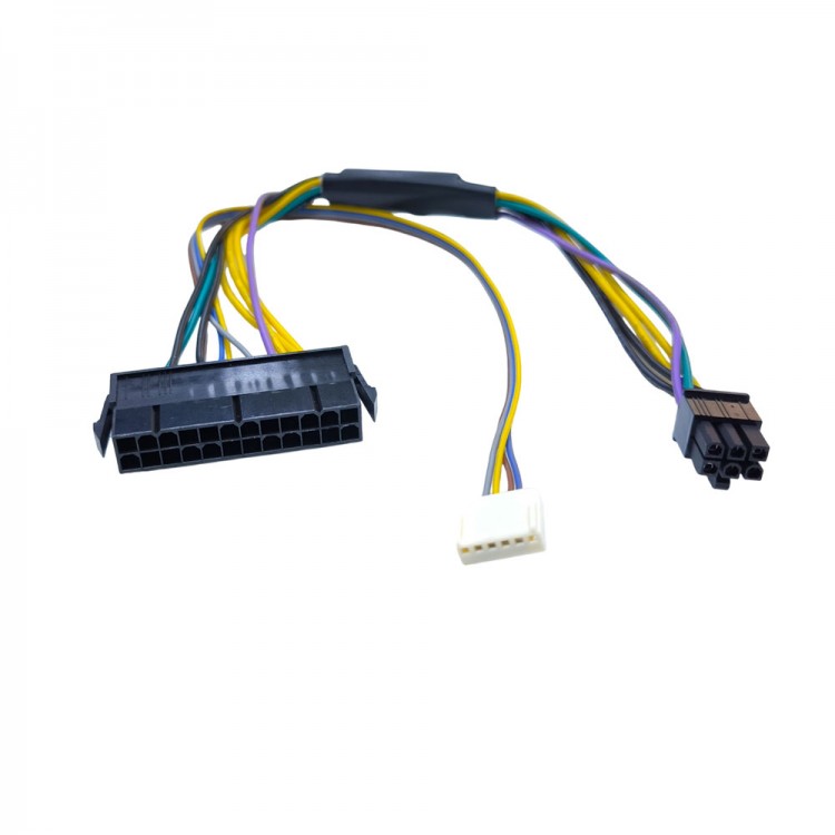 HP Elite 8100 8200 8300 anakartlar için ATX PSU 24pin -6 pine çevirici kablo