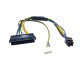 HP Elite 8100 8200 8300 anakartlar için ATX PSU 24pin -6 pine çevirici kablo HP Elite 8100 8200 8300 anakartlar için ATX PSU 24pin -6 pine çevirici kablo