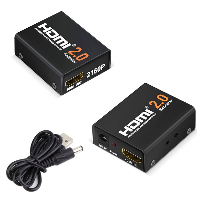 Hdmı 2.0 repeater support 4kx2k,3d Aktif HDMI Sinyal Tekrarlayıcı