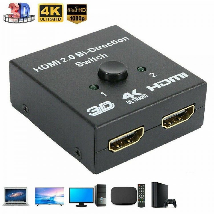 Hdmı 2.0 switch, splitter bi-direction switch 4k seçmeli hdmi çoğaltıcı Hdmı 2.0 switch, splitter bi-direction switch 4k seçmeli hdmi çoğaltıcı