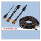 Hdmı 2k 4k örgülü gold kaplama hdmı kablosu +usb güç hdmı 25 metre Hdmı 2k 4k örgülü gold kaplama hdmı kablosu +usb güç hdmı 25 metre
