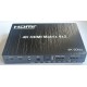 Hdmi 4K 60 hz matrix switch hdmi 4x2 matrix switch 4 giriş 2 çıkış hdmi switch splitter