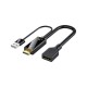 Hdmi displayport çevirici kaynak hdmi monitör dispalyport