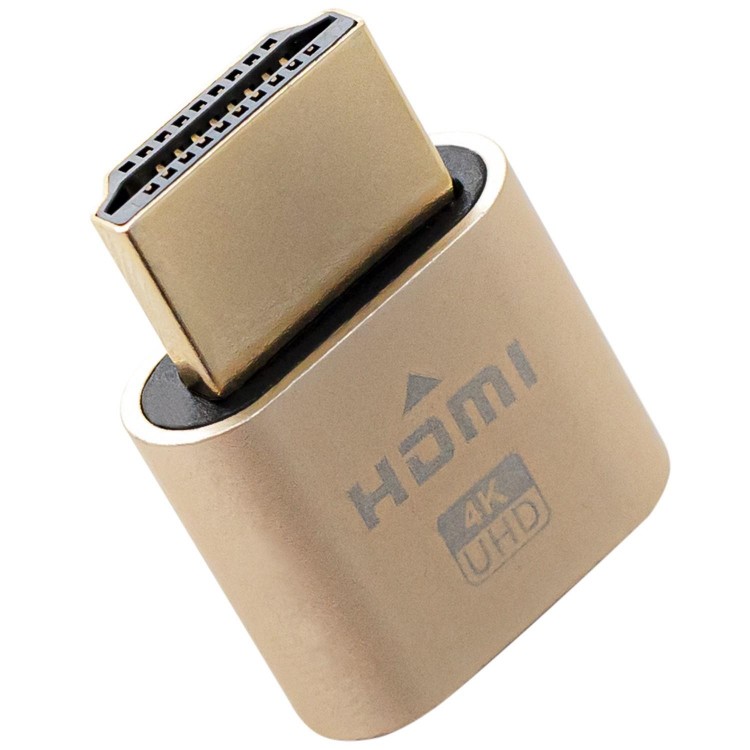 Hdmi dummy hdmi sanal ekran kartı adaptörü 4k sanal ekran kartı adaptörü