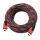 Hdmı erkek kablo hdmi 1080p örgülü 15 metre full hd kablo