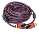 Hdmı kablo 1080p örgülü hdmi kablo 20 metre hd kablo