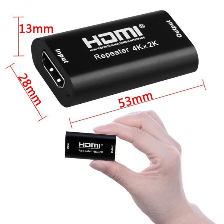Hdmi kablo güçlendirici iki hdmi kablo arası güçlendirici
