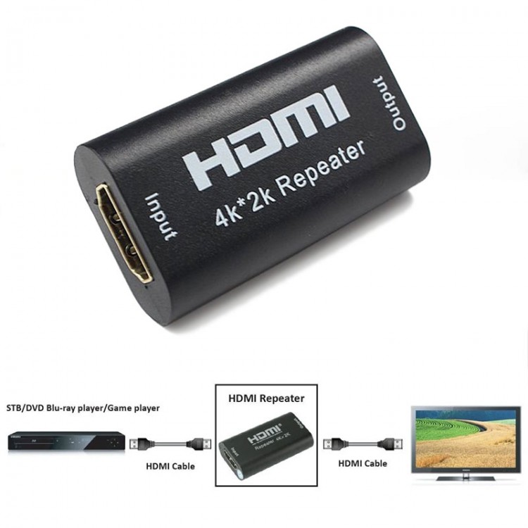 Hdmi kablo güçlendirici iki hdmi kablo arası güçlendirici