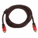 Hdmı kablo hdmi örgülü 1080P full hd kablo 3 metre