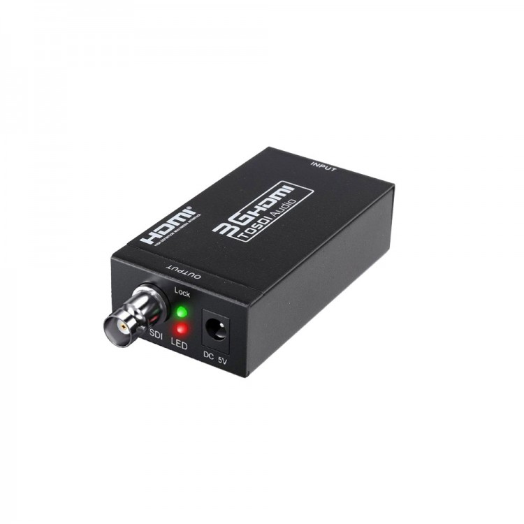 Hdmi sdi BNC çevirici 3g hdmI giriş to sdi audio çıkış çevirici adaptör