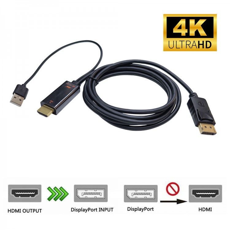 Hdmı to displayport çevirici kablo hdmı out (Çıkış) display in (Giriş) Hdmı to displayport çevirici kablo hdmı out (Çıkış) display in (Giriş)