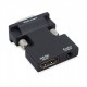 Hdmi vga çevirivi dişi hdmi erkek vga çevirici