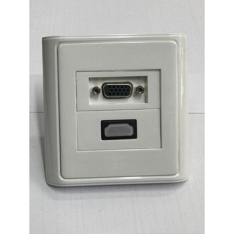 Hdmi vga duvar priz vga hdmi duvar prizi