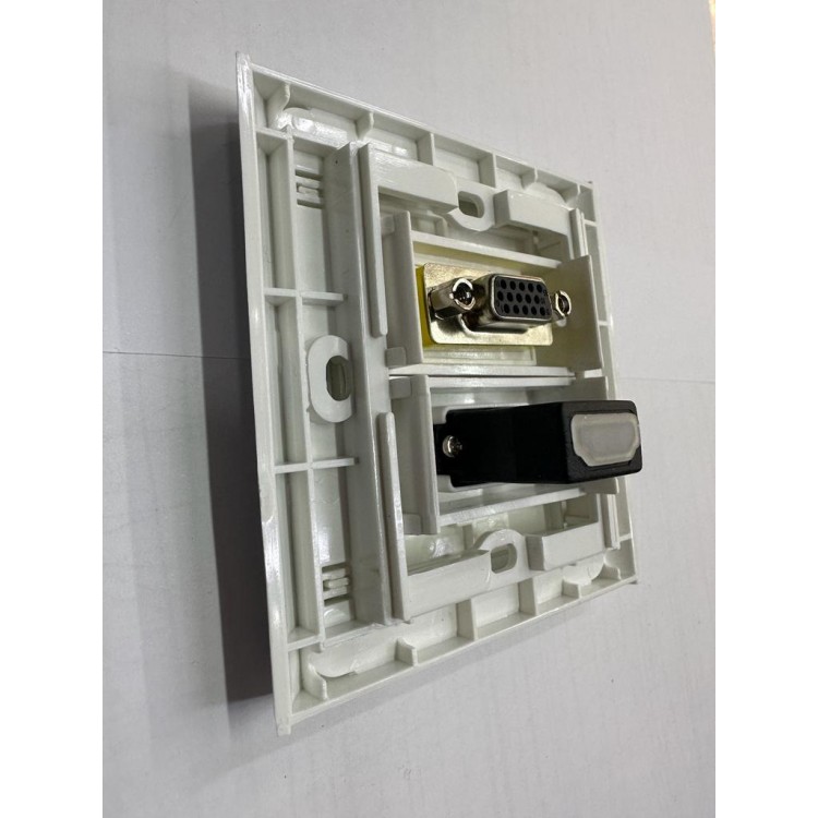 Hdmi vga duvar priz vga hdmi duvar prizi