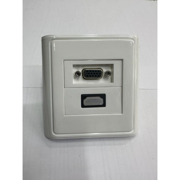 Hdmi vga duvar priz vga hdmi duvar prizi