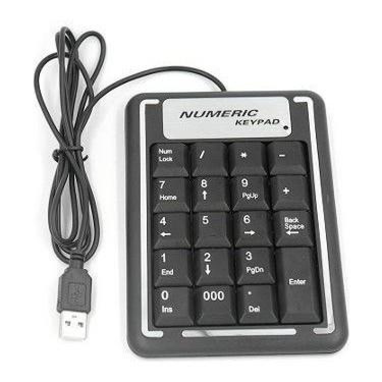 Kablolu numaratör kablolu keypad numeric keypad