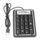 Kablolu numaratör kablolu keypad numeric keypad