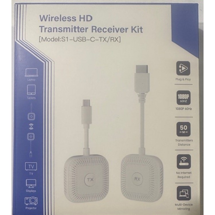 Kablosuz typec hdmi aktarıcı wireless type-c hdmi kablosuz görüntü aktarıcı