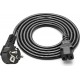 Kalın power kablo 3 metre 3x 1.5 mm power kablo 3 metre oluklu power kablo Kalın power kablo 3 metre 3x 1.5 mm power kablo 3 metre oluklu power kablo