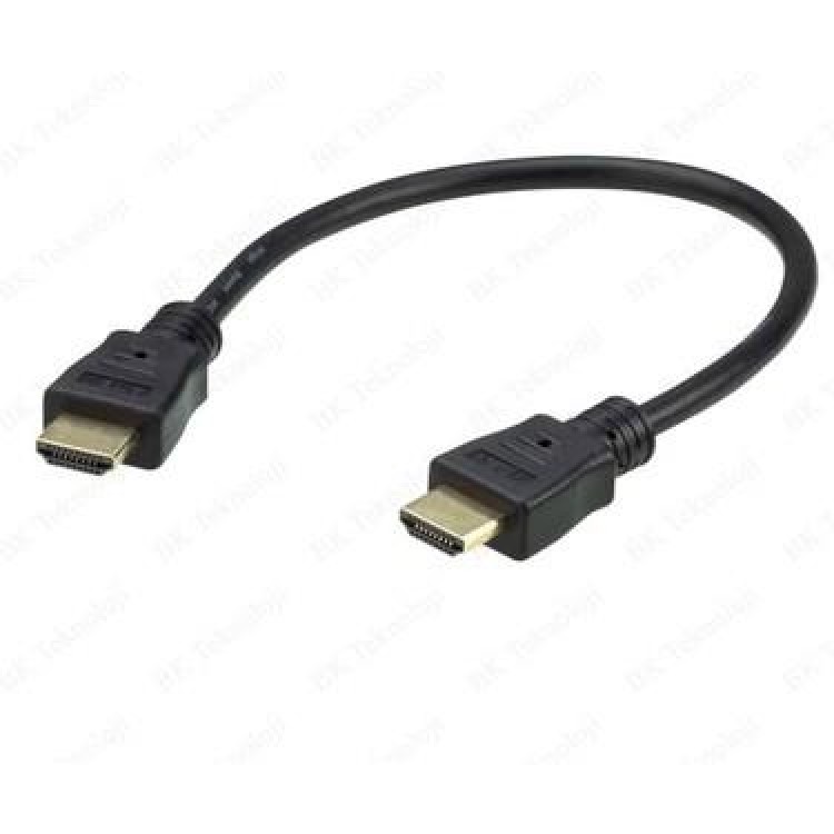 Kısa hdmi kablo 30 cm hdmi kablo