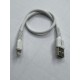 Kısa iphone şarj kablosu iphone kısa powerbank kablosu 30 cm iphone kablosu