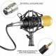 Kondenser mikrofon 3.5mm jak girişli kondenser mikrofon 6 parça set Kondenser mikrofon 3.5mm jak girişli kondenser mikrofon 6 parça set