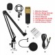 Kondenser mikrofon 3.5mm jak girişli kondenser mikrofon 6 parça set Kondenser mikrofon 3.5mm jak girişli kondenser mikrofon 6 parça set