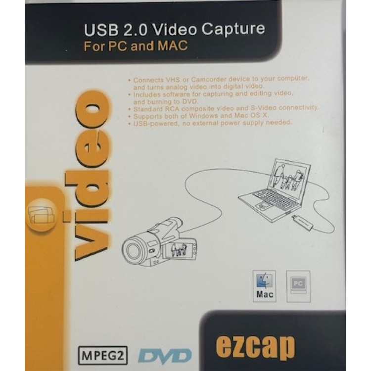 Macbook uyumlu usb video capture kamera kayıt cihazı