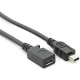 Micro usb dişi to mini usb erkek çevirici kablo 10 cm