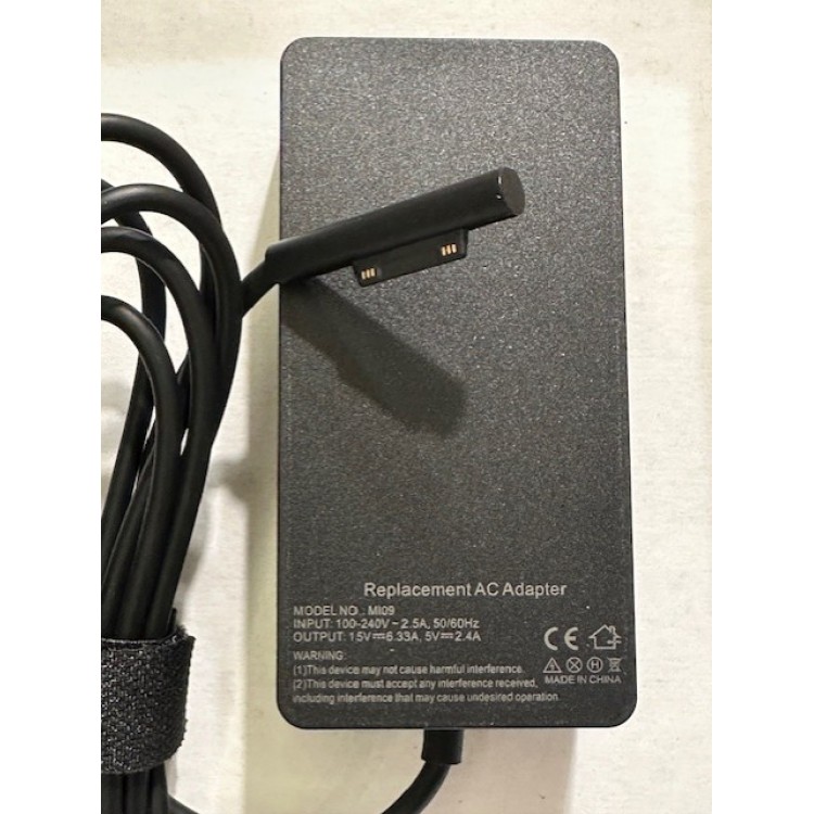 Microsoft uyumlu surface pro7 adaptör 15 volt 6.33 amper 5 volt 2.4 amper surface adaptör Microsoft uyumlu surface pro7 adaptör 15 volt 6.33 amper 5 volt 2.4 amper surface adaptör