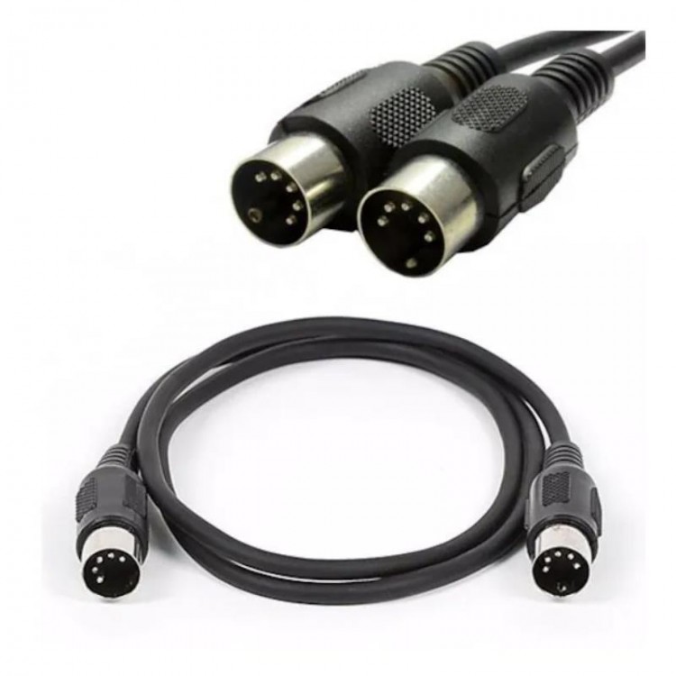 Midi kablosu 5 pin erkek erkek midi kablo 2 metre midi kablo Midi kablosu 5 pin erkek erkek midi kablo 2 metre midi kablo