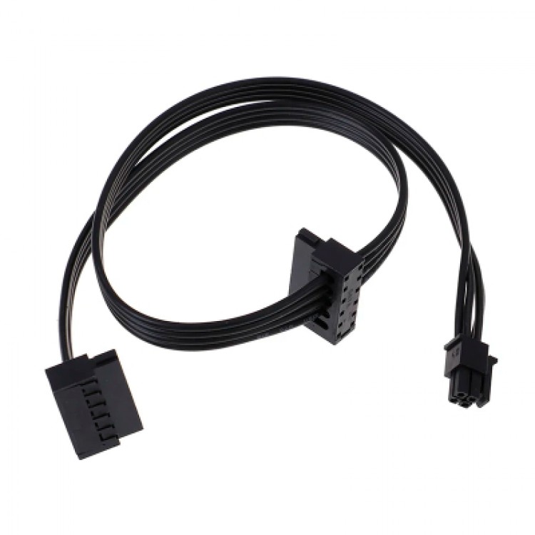Mini 4 pin sata kablo small 4 pin sata power kablo 4 pin 2x sata power kablo 45 cm